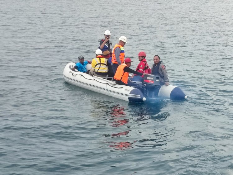 Jelang Nataru Polres Probolinggo Patroli Laut Amankan Obyek Vital